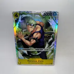 Roronoa Zoro OP15-113 Super Rare Adventure on Kami's Island One Piece Foil NM - Image 1