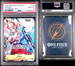 PSA 10 One Piece Japanese Yamato OP04-112 Kingdoms Intrigue Alternate Art OPTCG - Image 3