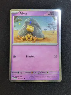 Abra - (Cosmos Holo) 063/165 Promo Miscellaneous Cards & Products Holo MCAP - Image 1