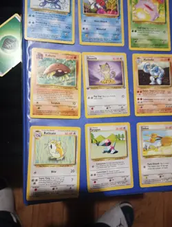 Pokemon TCG Vintage Card Lot 12 Cards Base Set Fossil Jungle LP-NM - Image 4