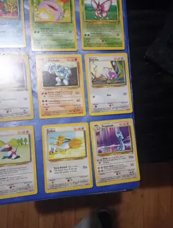 Pokemon TCG Vintage Card Lot 12 Cards Base Set Fossil Jungle LP-NM - Image 5