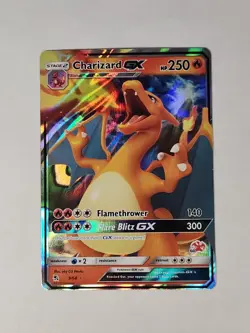 Charizard GX 9/68 Hidden Fates Ultra Rare Pokemon Card NM - Image 1