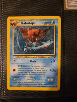 Pokemon TCG Kabutops Holo Rare Card 6/75 Neo Discovery Unlimited MP - Image 1