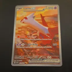 Latias ex 239/191 SV08 Surging Sparks Full Art Holo Pokemon TCG Card - Image 3