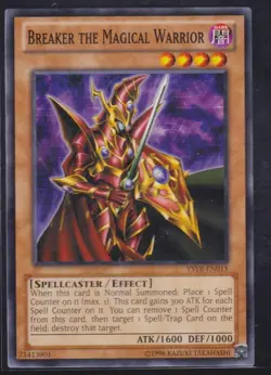 Yugioh YSYR-EN015 Breaker The Magical Warrior Trading Card TCG - Image 1