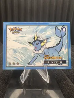 Vaporeon #134 - Cracked Ice Holo - Flash Edition Safari 2025 - Pokemon Card - Image 1