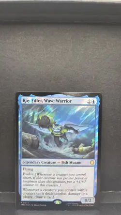 MTG-NM- Teenage Mutant Ninja Turtles Ray Fillet, Wave Warrior Surge Foil R - Image 1