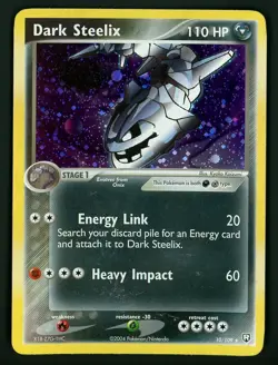 Dark Steelix MP 10/109 - Holo EX Team Rocket Returns 🏝 Pokemon - Image 1