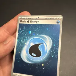 HD Water Energy Cosmos Holo with Swirl SVE MEW 003 151 Pokemon Card - Image 2
