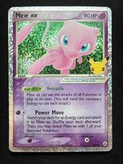 Pokemon: Mew ex 88/92 Holo 25th Anniversary Celebrations - Image 1