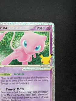 Pokemon: Mew ex 88/92 Holo 25th Anniversary Celebrations - Image 2