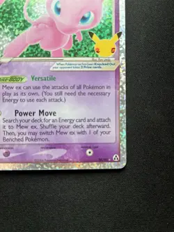 Pokemon: Mew ex 88/92 Holo 25th Anniversary Celebrations - Image 4