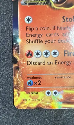 ULTRA RARE Charizard EX 11/106 Pokemon XY Flashfire Holographic Holo Foil - LP - Image 3