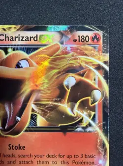 ULTRA RARE Charizard EX 11/106 Pokemon XY Flashfire Holographic Holo Foil - LP - Image 5