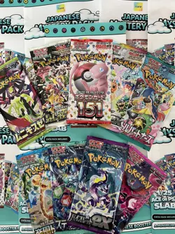 Pokemon Japanese Mystery Pack Booster Packs | 1:3 Bonus | Chance PSA 10 Slab | - Image 1