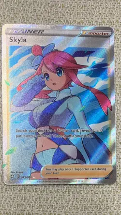 Skyla (Full Art) 072/072 Shining Fates - Pokemon Card - NM - Image 1