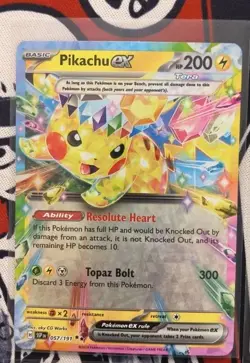 Pokemon Surging Sparks Lot 6 Pikachu ex Alolan Dugtrio Feebas Castform IR - Image 2