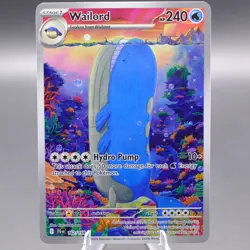 Wailord 162/159 Illustration Rare SV09: Journey Together Pokemon TCG NM - Image 1
