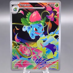 Ivysaur - 134/132 Illustration Rare ME01: Mega Evolution Pokemon TCG NM - Image 1