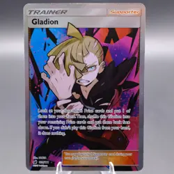 Gladion (Full Art) 109/111 Ultra Rare SM - Crimson Invasion Pokemon TCG NM - Image 1