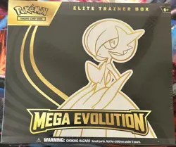 Pokemon TCG Mega Evolution Elite Trainer Box Mega Gardevoir 1 Box - Image 1