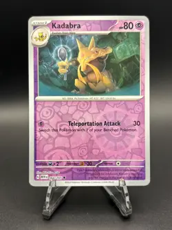 Kadabra 064/165 - Reverse Holo Scarlet & Violet 151 Pokemon TCG NM - Image 1