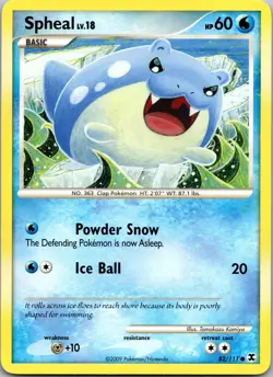 POKEMON SPHEAL 82/111 RISING RIVALS NM/M - Image 1