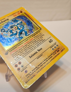 Machamp 8/102 Holo Rare 1st Edition Base Set Pokemon 1749 - Image 5