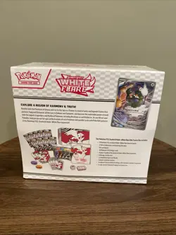 Pokemon TCG Scarlet & Violet White Flare Elite Trainer Box Factory Sealed ETB - Image 2