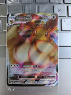 Eevee VMAX SWSH087 SWSH: Sword & Shield Promo Cards Holo Sealed - Image 1