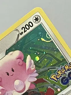 Blissey 052/078 (NM) •HD SWIRL• Cosmo Holo Sword & Shield: Pokemon Go Promo 2022 - Image 3