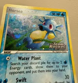 Horsea DMG 58/109 - Reverse Holo Stamp Team Rocket Returns 🏝 Pokemon 2004 - Image 4