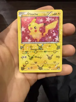 Pikachu RC7/RC25 Radiant Collection Holo Pokemon TCG Lp - Image 1