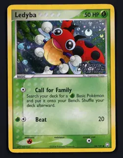 Ledyba LP 64/109 - Reverse Holo Stamped EX Team Rocket Returns 🏝 Pokemon 2004 - Image 1