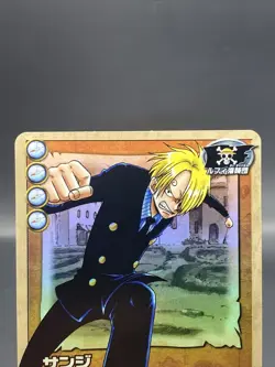 Sanji One Piece Card Game Japanese Vintage SR Foil Bandai SB-C04 - Image 2