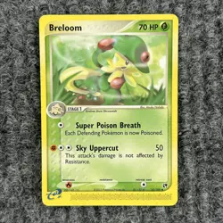 Pokemon Sandstorm Breloom 33/100 Regular Near Mint - Image 1