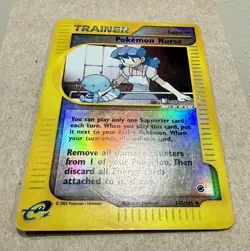 Pokemon Nurse HP 145/165 - Reverse Holo Expedition Base Set 🏝 Pokemon 2002 - Image 4