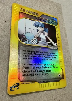Pokemon Nurse HP 145/165 - Reverse Holo Expedition Base Set 🏝 Pokemon 2002 - Image 5