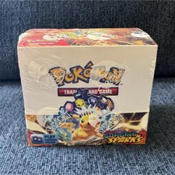 Pokemon TCG Scarlet & Violet—Surging Sparks Booster Box 36 packs SEALED - Image 1