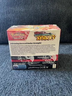 Pokemon TCG Scarlet & Violet—Surging Sparks Booster Box 36 packs SEALED - Image 2