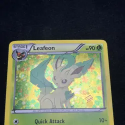 Pokemon Promo Leafeon BW87 Black and White Promo MP - Image 3