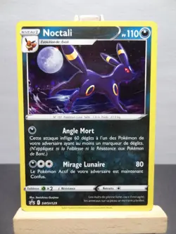 Carte Pokemon " Noctali " Holo - Promo - SWSH129 - FR - ETAT MOYEN - Image 1