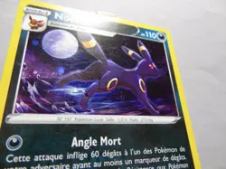 Carte Pokemon " Noctali " Holo - Promo - SWSH129 - FR - ETAT MOYEN - Image 2