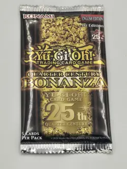 Yu-Gi-Oh! Yugioh TCG Quarter Century BONANZA Booster Pack x1 NEW - Image 5