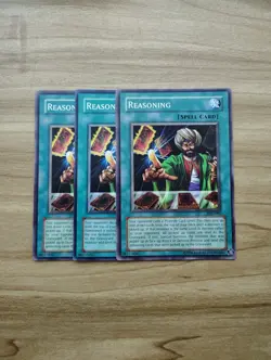 Yu-Gi-Oh! - Reasoning - 3X - Full Playset - Image 1