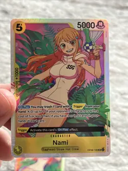 2x One Piece Two Legends Nami OP08-106 Super Rare SR NM - Image 2