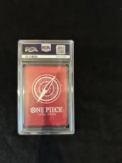 Monkey D Luffy ST13-003 BVB Borussia Dortmund ONE PIECE Matchday Promo EN PSA 10 - Image 2