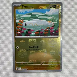 Tynamo 030/086 Reverse Holo Master Ball Pattern Black Bolt Pokemon Card TCG - Image 1