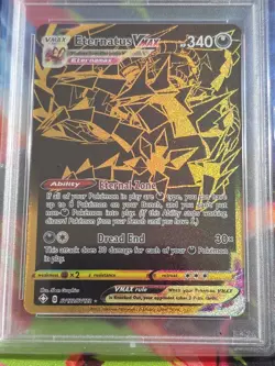 Pokemon TCG Eternatus VMAX Shining Fates Holo Card SV122/SV122 PSA 10 - Image 3
