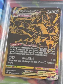 Pokemon TCG Eternatus VMAX Shining Fates Holo Card SV122/SV122 PSA 10 - Image 4